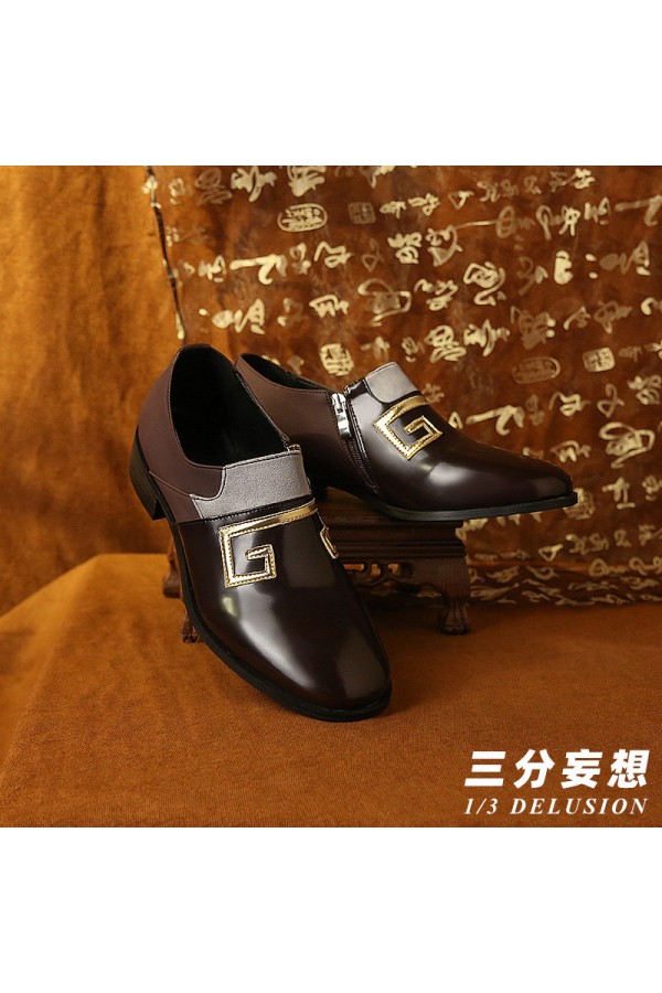 1/3 Delusion Genshin Impact Zhongli Cosplay Leather Shoes